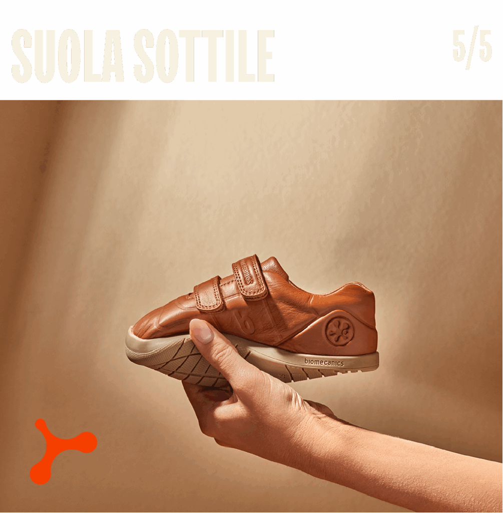 Una suola che favorisce una maggiore percezione del terreno e assicura anche la massima protezione contro eventuali ostacoli.